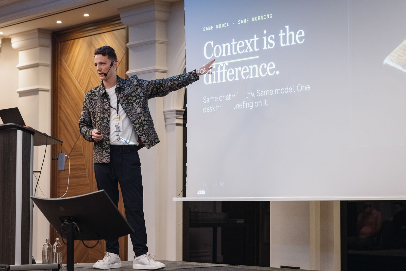 Christoph erklärt: „Context is the difference“